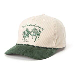 Seager Los Rios Corduroy Snapback Natural/Green